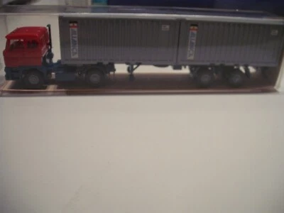 Wiking 24524 DAF 3300 Container Sattelzug ALIANCA  Rot-Grau-Blau mit OVP HO 1:87 - Bild 1 von 2