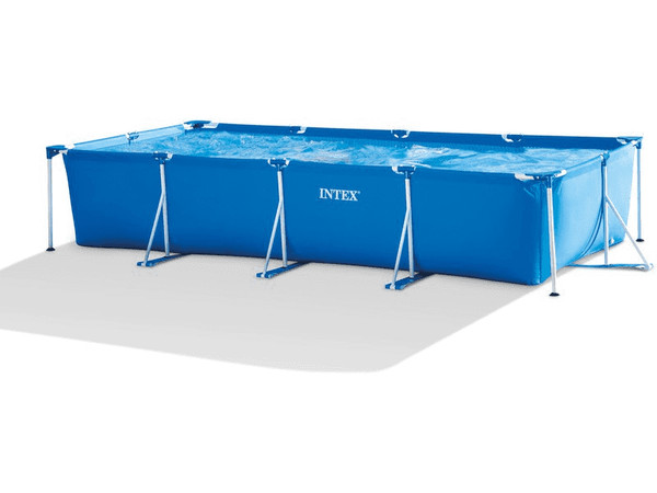 Intex Swimming Pool Frame Set 450x220x84cm con Bomba Piscina Piscina