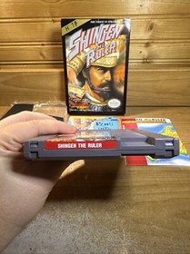 Shingen the Ruler (Nintendo Entertainment System, 1990) with box No Manual NES