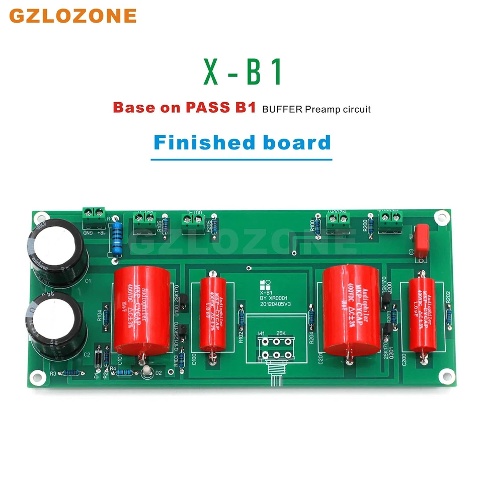 ZEROZONE PASS X-B1 BY XR0001 Buffered Preamplifier PCB Base On PASS B1 BUFFER Preamp