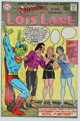 SUPERMAN'S GIRL FRIEND LOIS LANE # 96 (1969) DC COMICS | eBay
