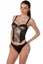 Panache Sienna Underwire Multiway Basque Bustier Corset Style 4477