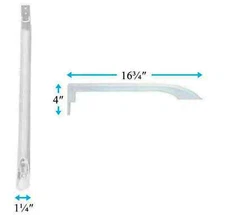 Fridge Door Handle - Frigidaire FFTR1821QW3 LFHT1831QP0 LFTR1814LW9 FFTR1817LW9