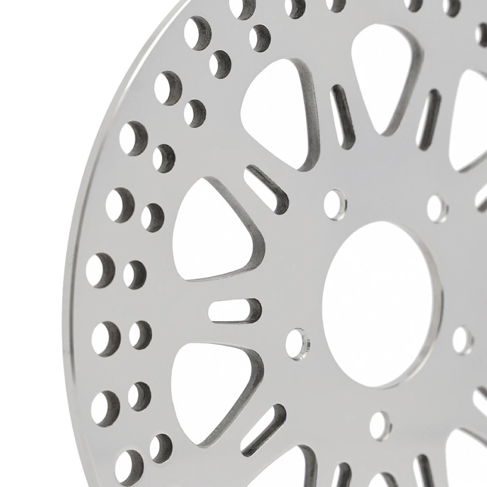 Polished Rear Brake Rotor for Harley Sportster XL 883 1200 Forty Eight 2014-2021 Foto 3 de 4