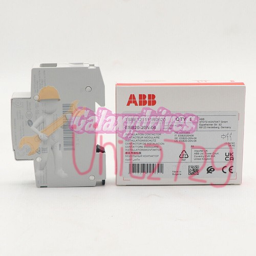 1pcs  ABB ESB20-20N-06 Installation Contactor 230V AC/DC 1SBE121111R0620 new /ga - Picture 4 of 6