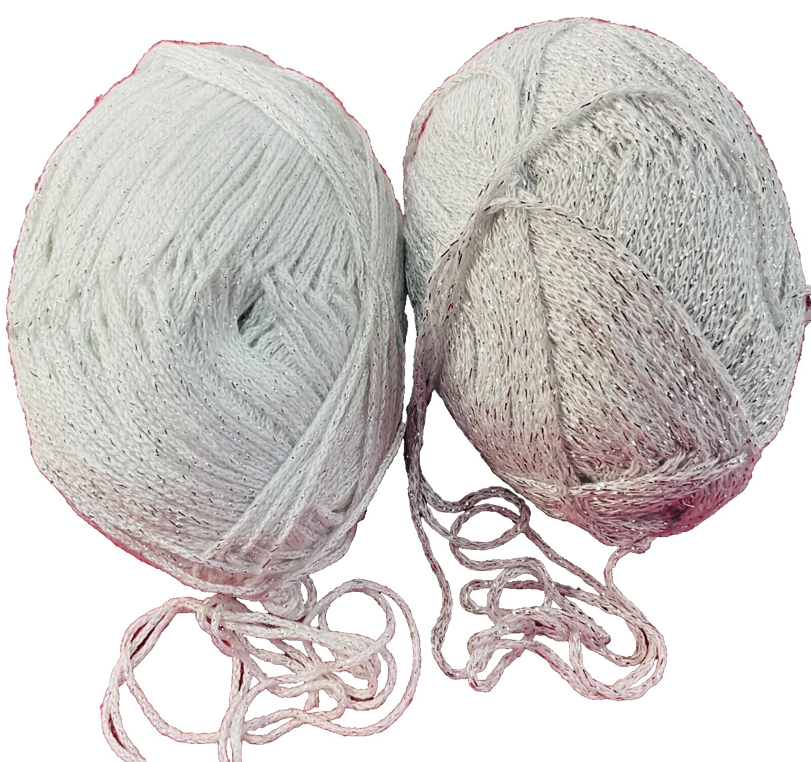 Lot Metallic Crocheting & Knitting Yarns