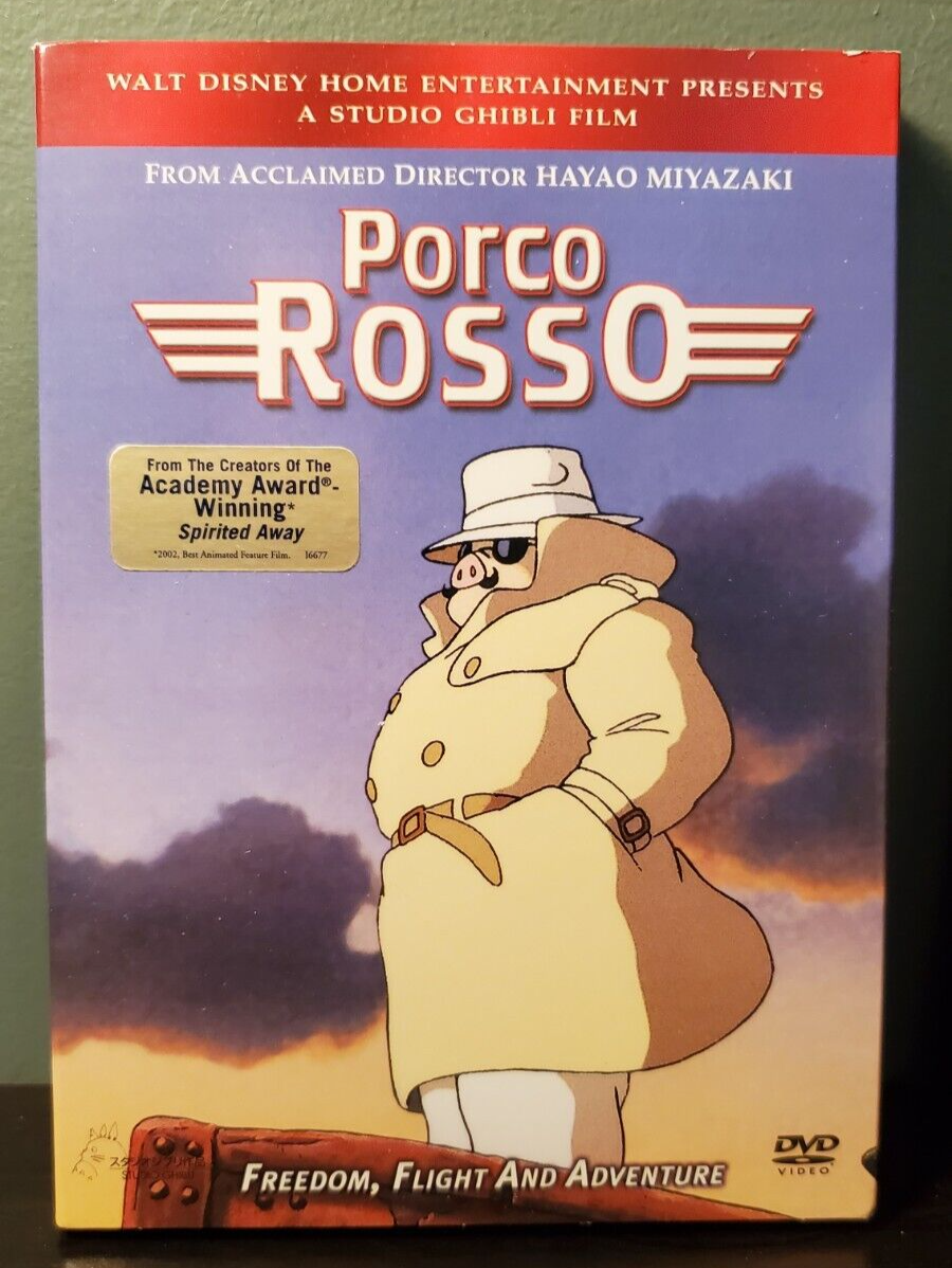 Porco Rosso (DVD) (Directed by Hayao Miyazaki) (Studio Ghibli) eBay