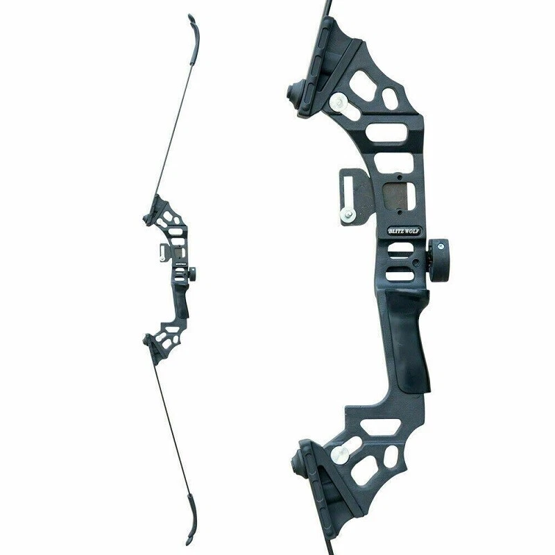 51" 30-50lbs Archery Recurve Bow Arrows Set Takedown Longbow Hunting Right Hand  - Image 2 of 4