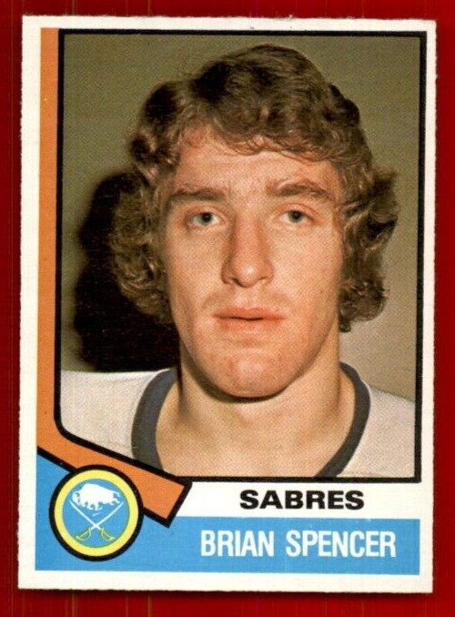 1974-75 O-Pee-Chee #328 Brian Spencer NMMT