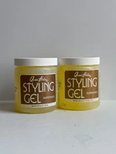 2 Queen Helene SUPER HOLD Styling Gel Level 9 All Day Maximum Hold, 16oz
