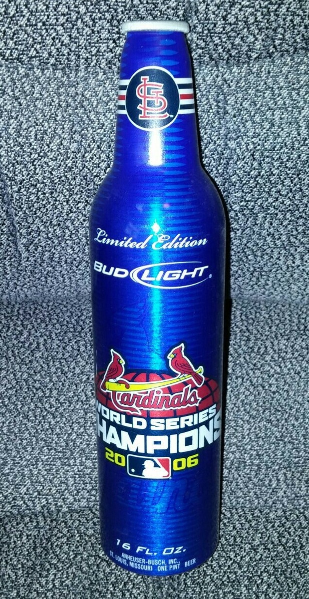 2006 StL.Cardinals World Series Champion Budweiser Blue Aluminum