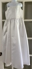Bridal Originals White Wedding Flower Girl Dress Size 9