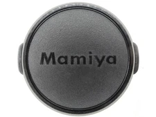 Mamiya 58mm Genuine Black Snap On Front Camera Lens Cap