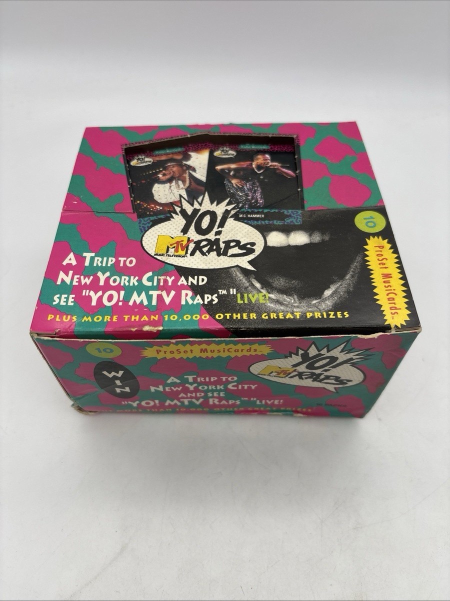 yo mtv raps cards box | eBay