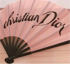 Christian Dior Pink Folding Fan Limited Novelty