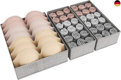 Lifewit 3er Set Organizer für Kommode, Wickeltisch, Kleiderschrank Organizer, 