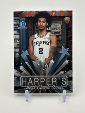 Dylan Harper RC: 2025-26 Bowman Basketball -Hobby Stars -Spurs #HS-4