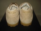 100% AUTHENTIC NEW MEN PRADA TRAIL LOGO BEIGE SUEDE SNEAKERS UK 8/US 9 D — photo 5