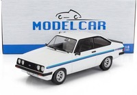 Modellauto Statisch Diecast Ford Escort Mkii Rs 2000 1977 Weiss Massstab 1:18