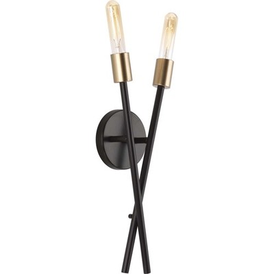Progress Lighting P710027 Astra 2 Light 18'' Tall Wall Sconce - Bronze