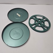 Taylor Reel Corp 16mm 800ft Film Reel 10.5 Metal W/Metal Canister Can