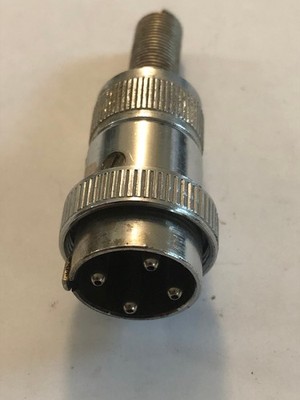 Amphenol 91-MC4M Microphone 4 Pin Connector