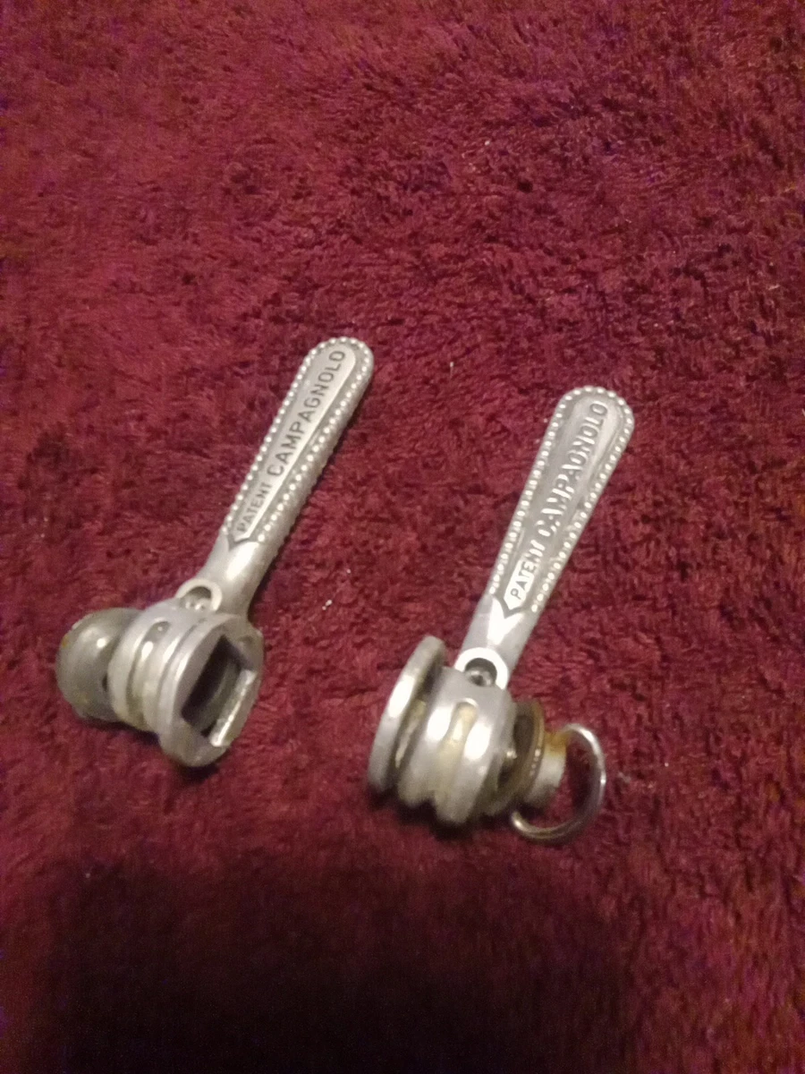 Levier De Vitesses Vintage Campagnolo Gran Sport - Pour Vélo De Route - Pince Sur Tube - Argenté - Occasion