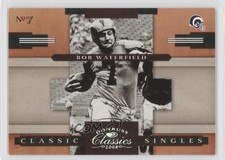 2008 Donruss Classics Classic Singles Silver /250 Bob Waterfield #CS-14 HOF 0l2