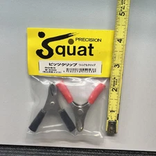 Squat Alligator Clip Set For Battery Motor Power Supply Vintage RC