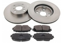 MAPCO Bremsensatz Scheibenbremse 47548 AKE für TOYOTA YARIS Kreuzschliff GPL VVT