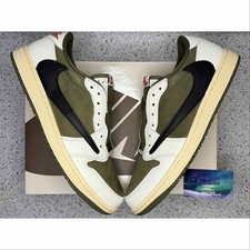 Jordan 1 Low Medium Olive Travis Scott 11.5 Men