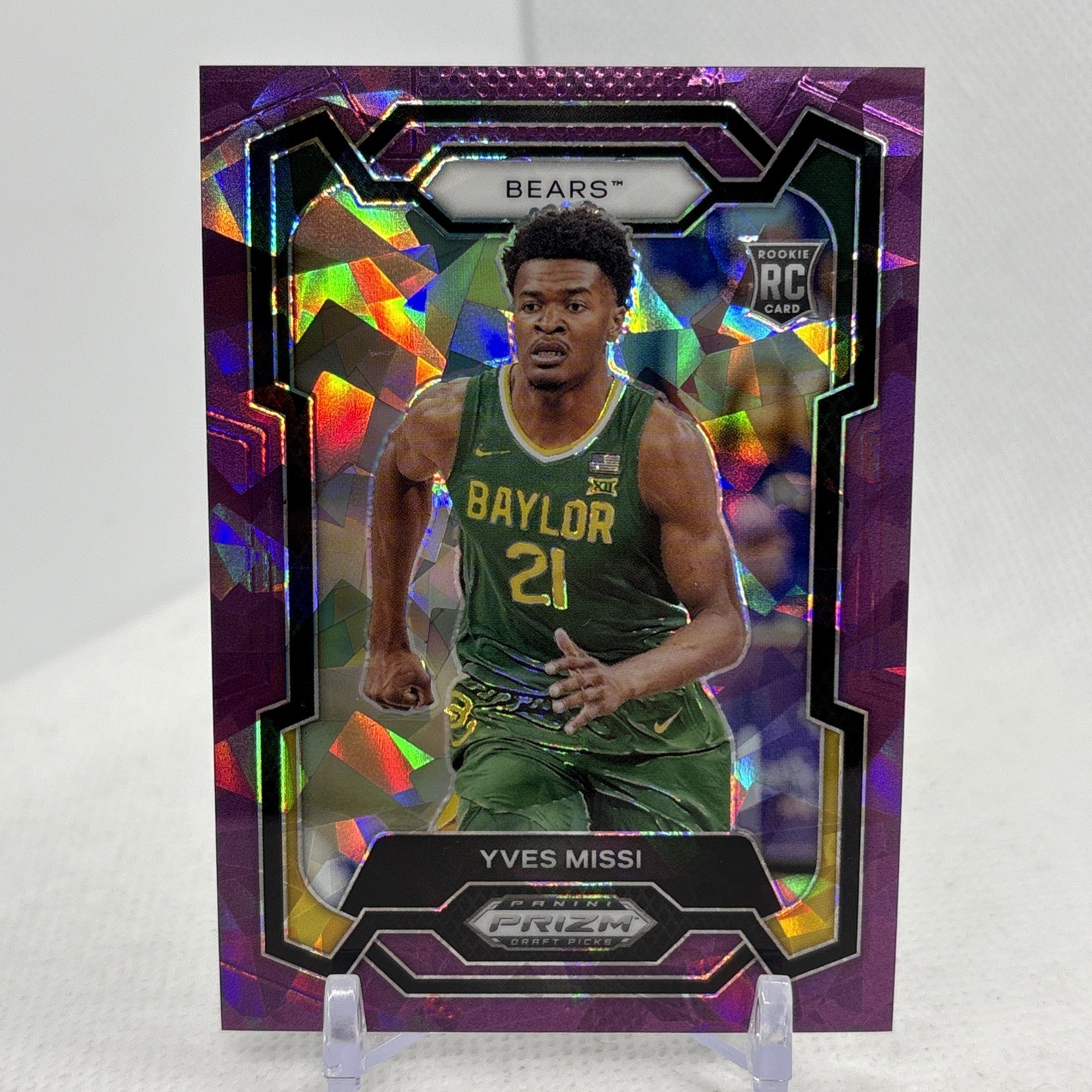 YVES MISSI Rookie Purple Ice /149 2024 Panini Prizm Draft Picks #54