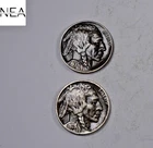 1928+1936 Buffalo Nickel Set/Lot ~ XF/AU ~ 2 Coins ~ ZBL53