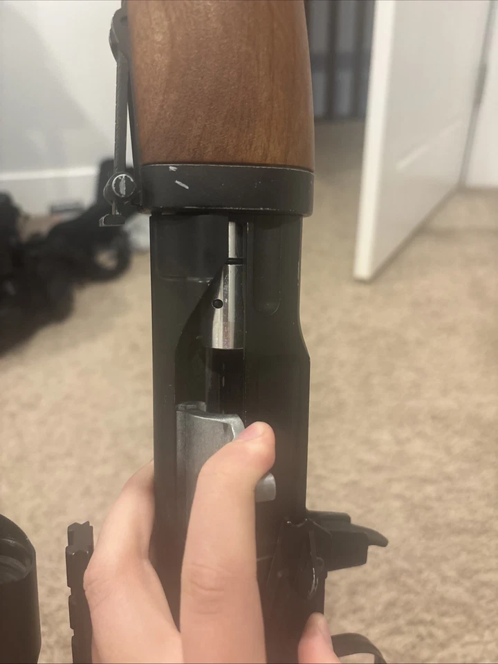 SVD Dragonov Airsoft Sniper Rifle Black fake Wood - Image 4 of 4