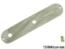 USED Fender CIJ Classic 60s Tele CONTROL PLATE, Guitar Chrome Part.