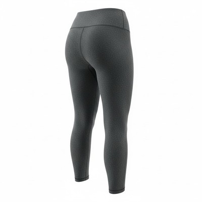 Fabletics Cropped Leggings Womens Gray Athletic Yoga Workout Stretch Pocket L