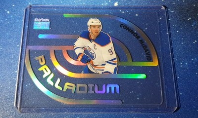 Connor McDavid Palladium #P-9 2022-23 Skybox Metal Universe Rare Insert 