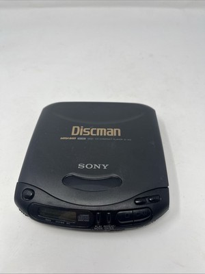 Sony Discman D-143 Portable Compact Disk Player Digital Mega Bass Tested