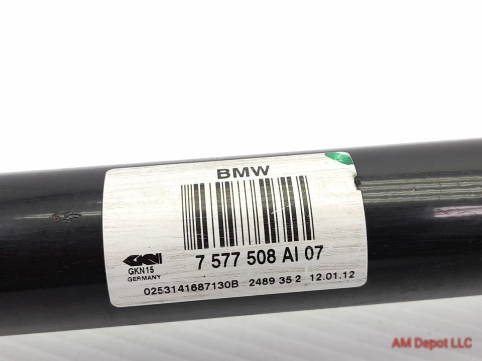 BMW 535i 640i 740i 2012 F07 F12 F01 eje trasero derecho eje CV 33207577508 Foto 4 de 4