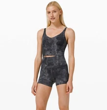 Lululemon Align Tank Top Diamond Dye Pitch Grey Graphite Athletic Yoga Size 2