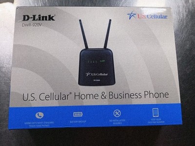 D-Link DWR-920V Wireless Router Black Battery Backup No Installation Req. READ!!