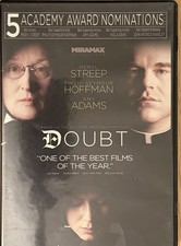 Doubt (DVD, 2008) Meryl Streep, Philip Seymour Hoffman, Amy Adams