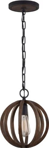 Iluminación Generación Feiss-Sean Lavin-colgante 1 luz en estilo de transición-10"-- Foto 3 de 4