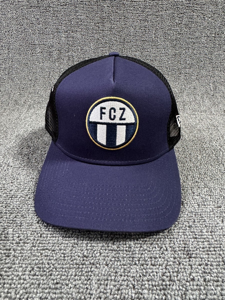 New Era FC Zurich Trucker Snapback Navy Black One Size Hat