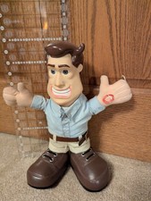 2003 13" Mr. Wonderful Talking Plush Doll. Used Clean And So Fun, Laughing Humor