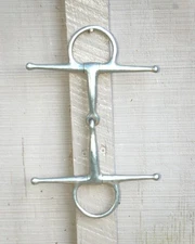 Stainless Steel Full Check Snaffle Bit English Horse Tack
