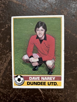 Dave Narey Dundee Utd Fc #93..A&BC TOPPS Kaugummi Karte 1976