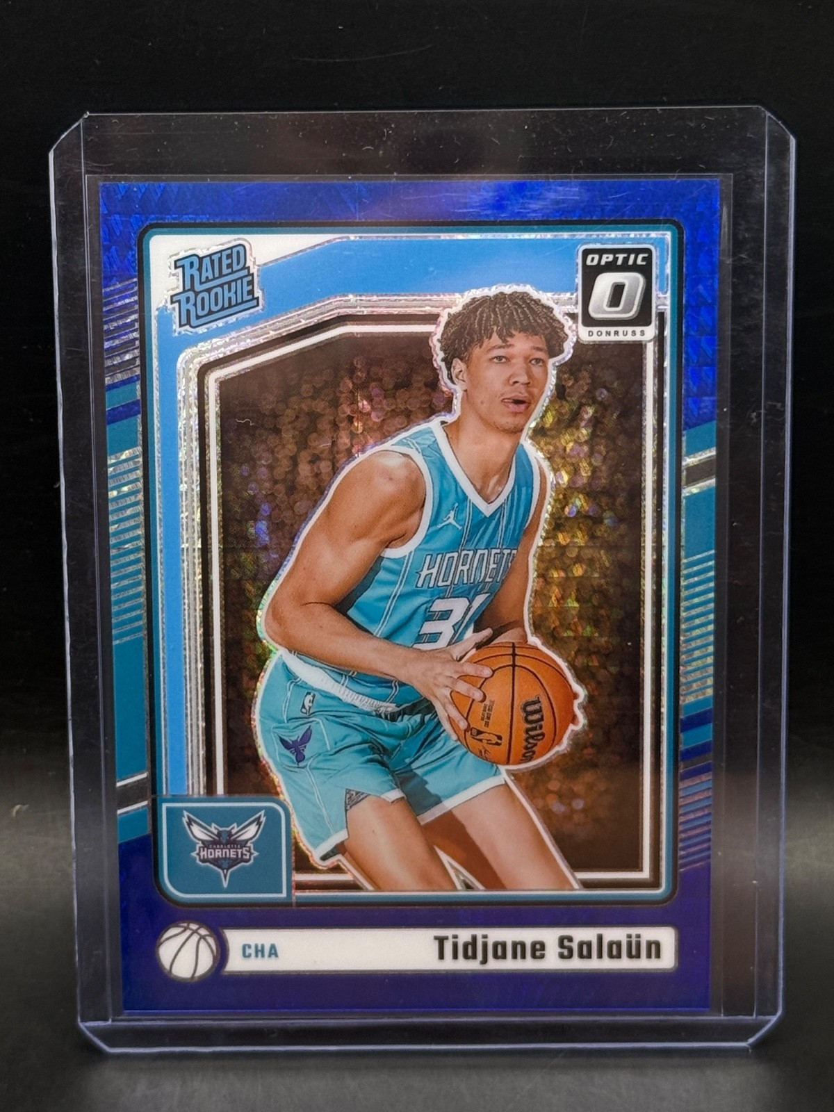 2024-25 Optic Rated Rookie Tidjane Salaun #286 Blue Prism Hyper #d /175