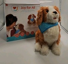 Joy For All Companion Pet Dog Freckled Pup   Ageless Innovation   Excellent Cond