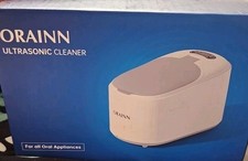 Ultrasonic Retainer & Denture Cleaner 45kHz 230ML, 3-Mode w/UV, Jewelry Cleaner